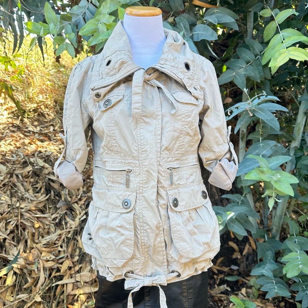 Y2k Gorpcore Utility Cargo Jacket